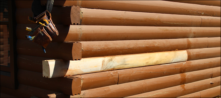 Log Home Damage Repair  Terrell,  North Carolina